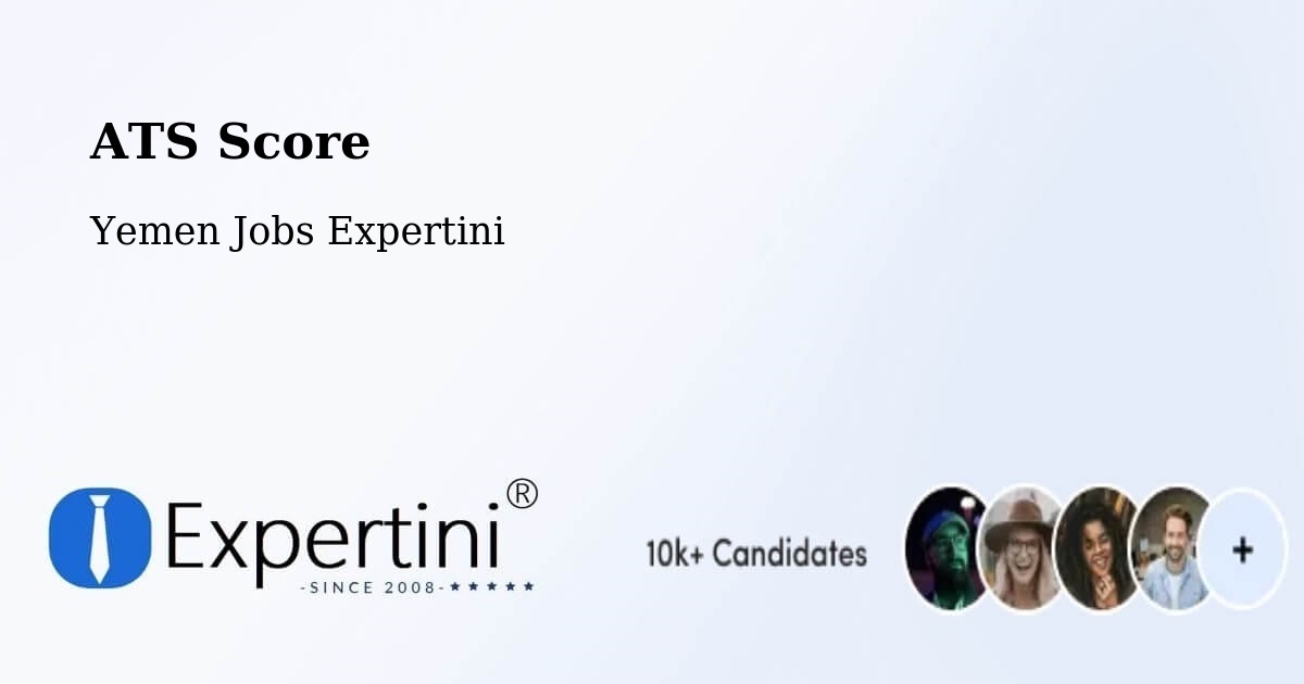 Resume ATS Score & Job Description Match Tool – Kusmah - Yemen Jobs Expertini